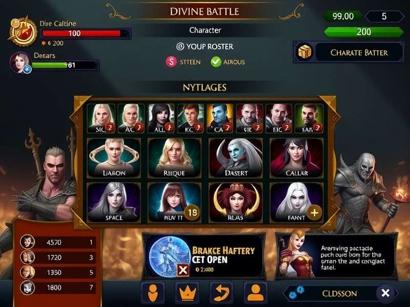 Divine Battle Game Screenshot